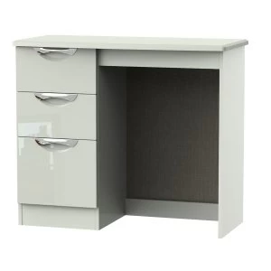 Image of Indices 3-Drawer Dressing Table - White/Grey