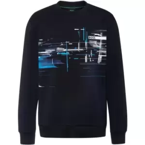 Image of Boss Salbonic Sweater Mens - Blue