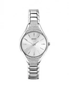 Image of Sekonda Seksy Crystal Silver Bracelet Watch