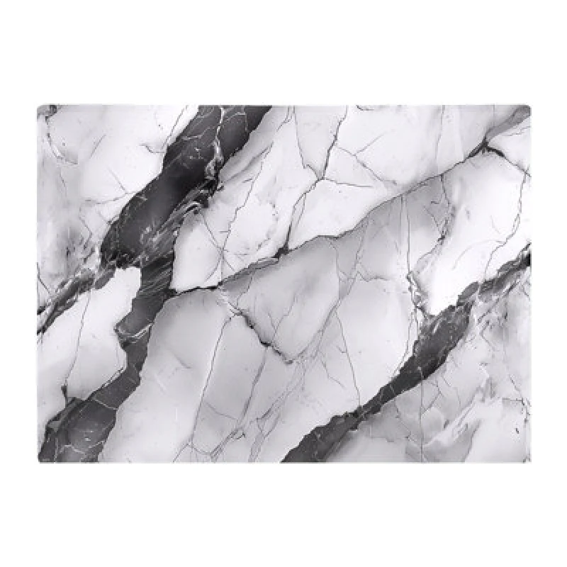 Image of Warren Reed Designer Grey And White Marble Effect Chopping Board