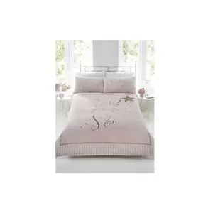 Image of Wish Upon a Star - Pink - Duvet Cover Set - King Size