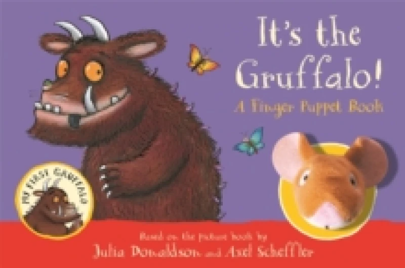 Image of Julia Donaldson It's the Gruffalo! A Finger Puppet Book Multi unisex