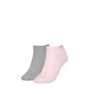 Image of Calvin Klein Socks 2 Pack Womens - Pink