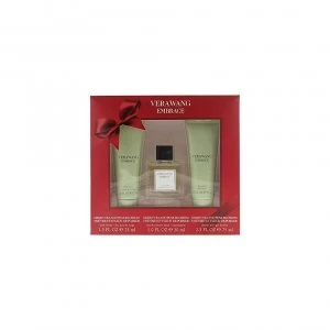 Image of Vera Wang Embrace Green Tea & Pear Blossom Gift Set 30ml Eau de Toilette + 75ml Shower Gel + 75ml Body Lotion