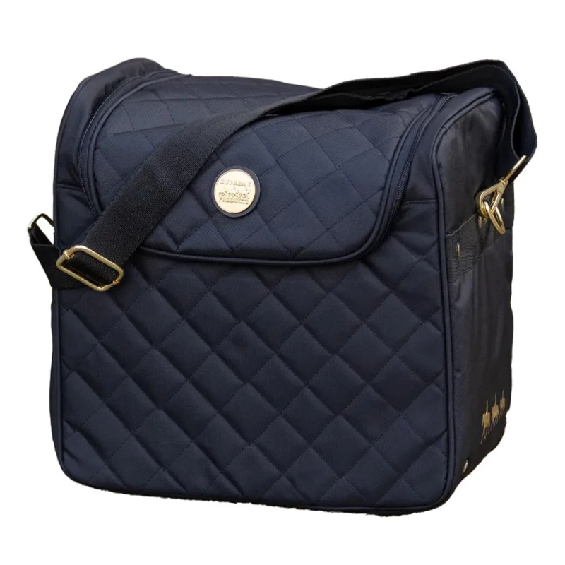 Image of Supreme Products Mens Royal Occasion Show Leather Bag in Black Male