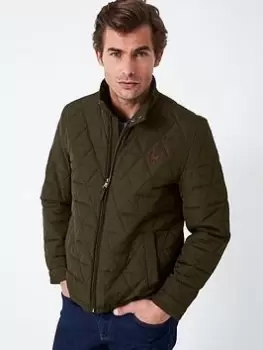 Image of Crew Clothing Chiswick Jacket, Khaki Size M Men