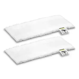 Image of Karcher Steam Cleaner Fitted Cleaning Cloth, Pack Of 2