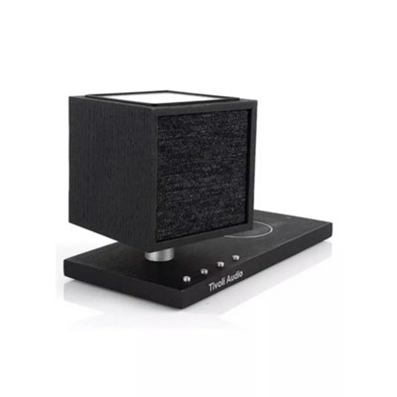 Image of Tivoli Audio Revive Bluetooth Speaker With Wireless Charging Pad & Lamp Black Ash / Black