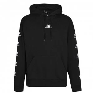Image of New Balance Essential Logo Hoodie Mens - Black