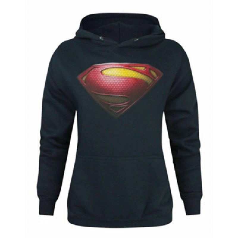 Image of DC Comics Hoodie Blue female