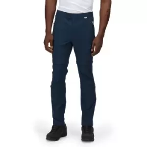Image of Regatta Mens Highton Zip Off Polyamide Walking Trouser Short 34 - Waist 34' (86cm), Inside Leg 31