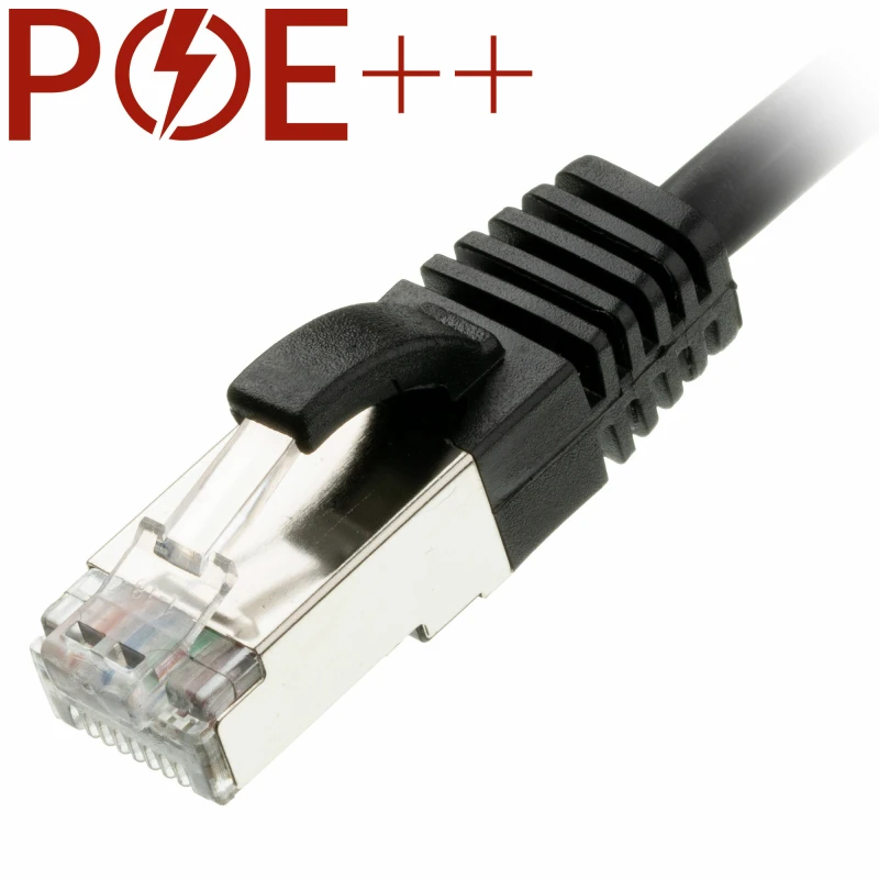 Image of Cablenet 2.5m Cat6a RJ45 Black U/FTP LSOH 30AWG Slim Snagless Booted P