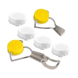 Image of Probus Lever Cork Bottle Stoppers 6 Piece