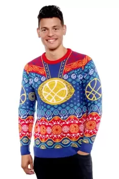 Image of Doctor Strange: Eye of Agamotto Christmas Jumper - XXL