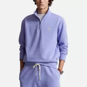 Image of Polo Ralph Lauren Cotton-Blend Half-Zip Sweatshirt - S
