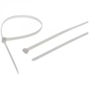 Image of Heavy-duty Cable Ties White 9.0 X 905MM (Pack 10)