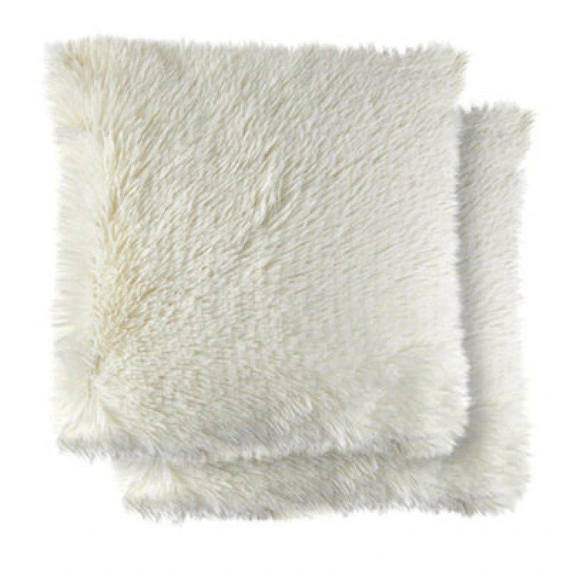 Image of Teddy Cushion Cover In Cream Beige