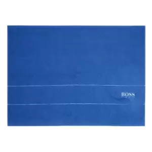 Image of Boss Plain Bath Mat - Blue