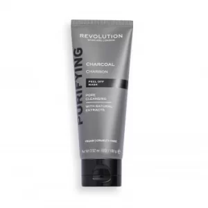 Image of Revolution Skincare Pore Cleansing Charcoal Peel Off Mask 100ml