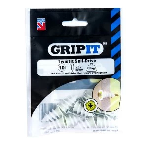 Image of Grip It Twist It Self-Drive Screw - Pack of 10