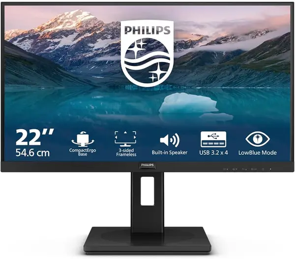 Image of Philips 21.5" 222S9JML Full HD VA LCD Monitor