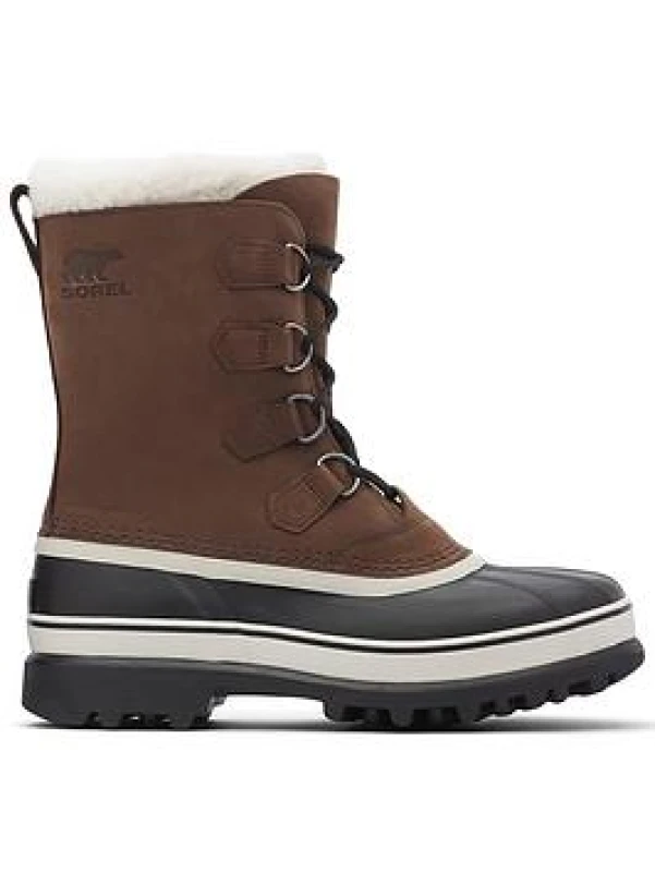 Image of Sorel Mens Caribou Waterproof Winter Boots Brown Bruno - UK 8 / US 9 Brown male PS3601BRU8