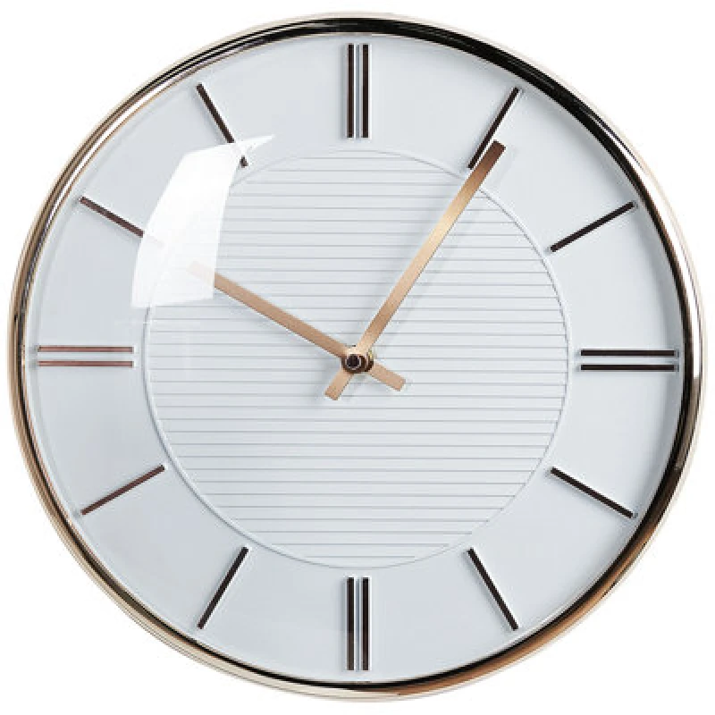 Image of Beliani Wall Clock Daroca 34cm White