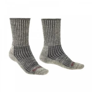 Image of Bridgedale HIKE Midweight Merino Comfort Mens - Medium Stone Grey