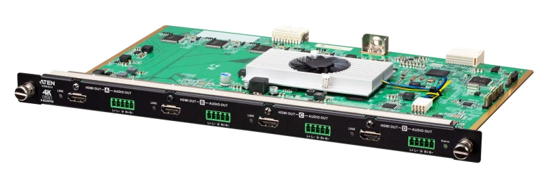 Image of Aten ATEN 4-Port True 4K HDMI Output Board with Scaler VM8824