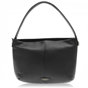 Image of Radley Rose Castle Large Zip Top Multi-Way Bag - BLACK MULTI