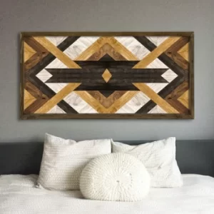 Image of TAH069 Multicolor Decorative Framed MDF Painting