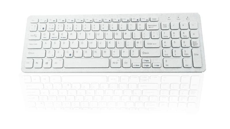 Image of Accuratus KYB-WHEAT-BTRFWH keyboard Universal RF Wireless + Bluetooth