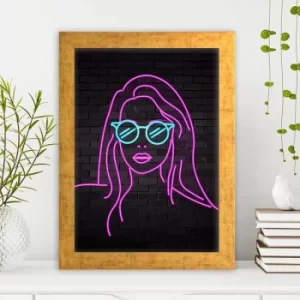 Image of AC1060729970 Multicolor Decorative Framed MDF Painting