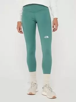 Image of The North Face Flex High Rise 7/8 Tight, Green, Size L, Women