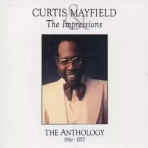 Image of Curtis Mayfield and The Impressions - The Anthology 1961-1977 CD Album - Used