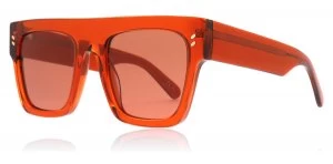 Image of Stella McCartney SC0119S Sunglasses Orange 003 51mm