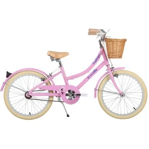 Image of Emmelle Girls Heritage Snapdragon Bike - Pink 20"