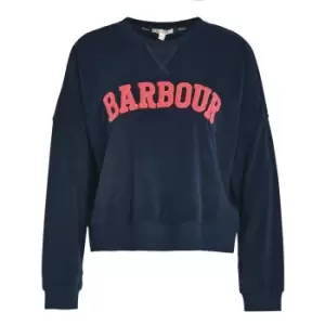 Image of Barbour Womens Bracken Overlayer Navy 16