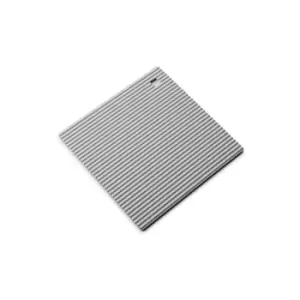 Image of Silicone Heat Resistant 18cm Trivet Mat French Grey - Zeal