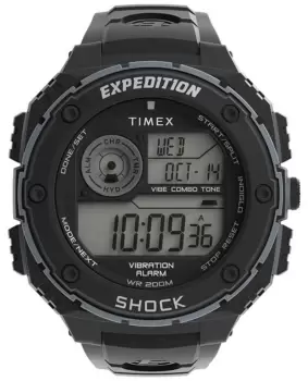 Image of Timex TW4B24300 Mens Expedition Rugged Digital Black Watch