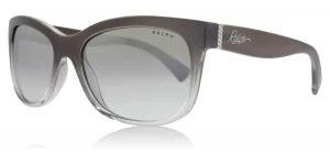 Image of Ralph Lauren RA5233 Sunglasses Pearl Silver Gradient 16756V 56mm