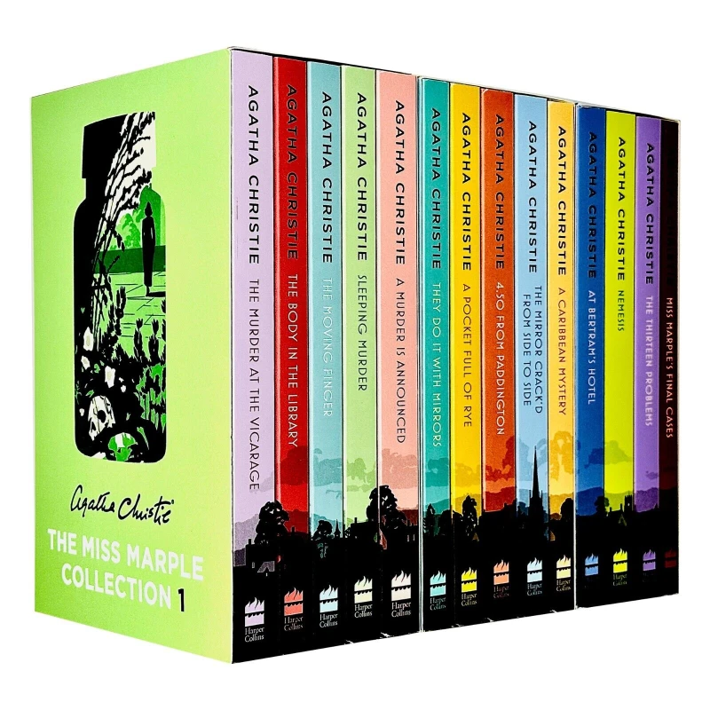 Image of Miss Marple Complete Mysteries Series Books 1-14 Collection by Agatha Christie Agatha Christie Books