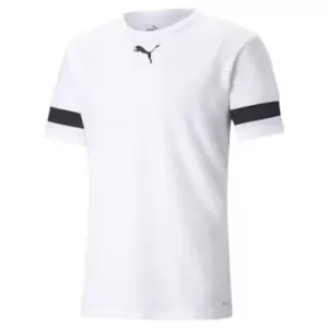 Image of Puma Rise Jersey T Shirt Mens - White