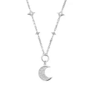 Image of ChloBo Silver Moon Mandala Necklace