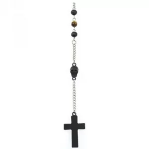 Image of Mens Icon Brand Silver Plated Apostles Creed Necklace