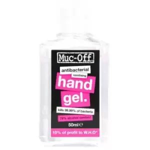 Image of Muc-Off Anti Bacterial Sanatizing Hand Gel 50ml - Grey