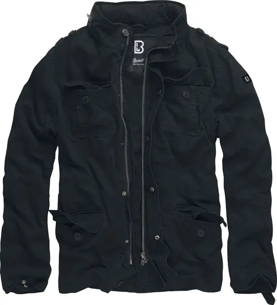 Image of Brandit Britannia Jacket Between-seasons Jacket Black 5XL Men