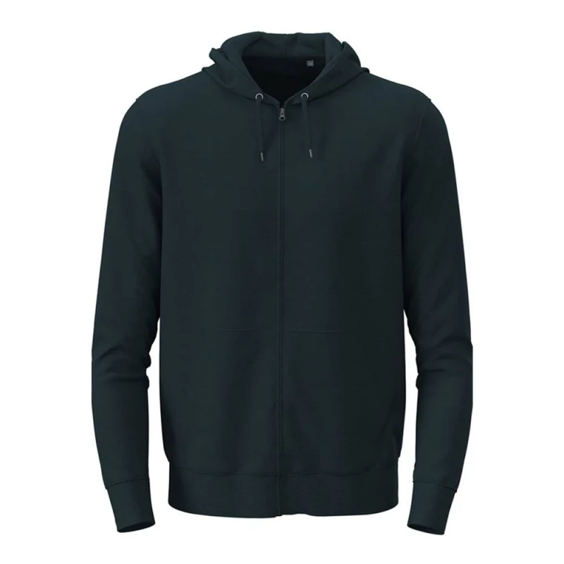 Image of Stedman Mens Classic Full Zip Hoodie in Dark Navy Size: XS Dark Navy Male XS