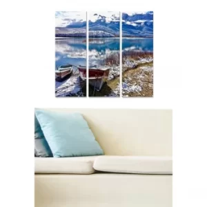 Image of MDF2164962 Multicolor Decorative MDF Painting (3 Pieces)