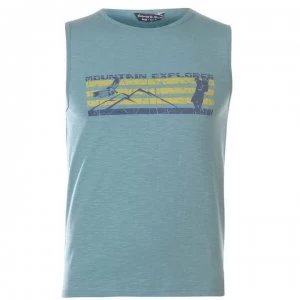 Image of Chillaz Mountain Tank Top Mens - Blue